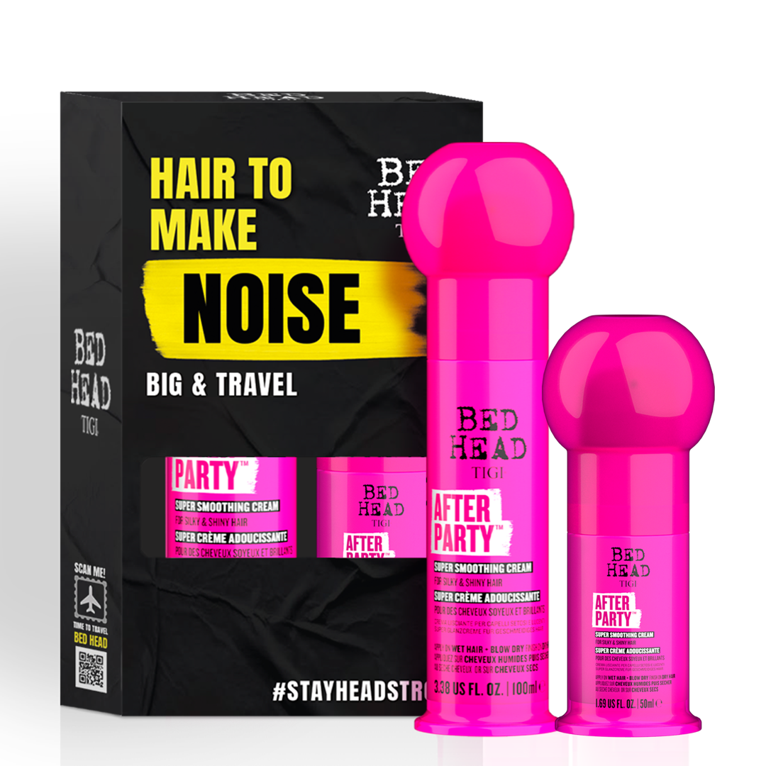 Kit After Party Big & Travel - crema de suavidad y brillo.