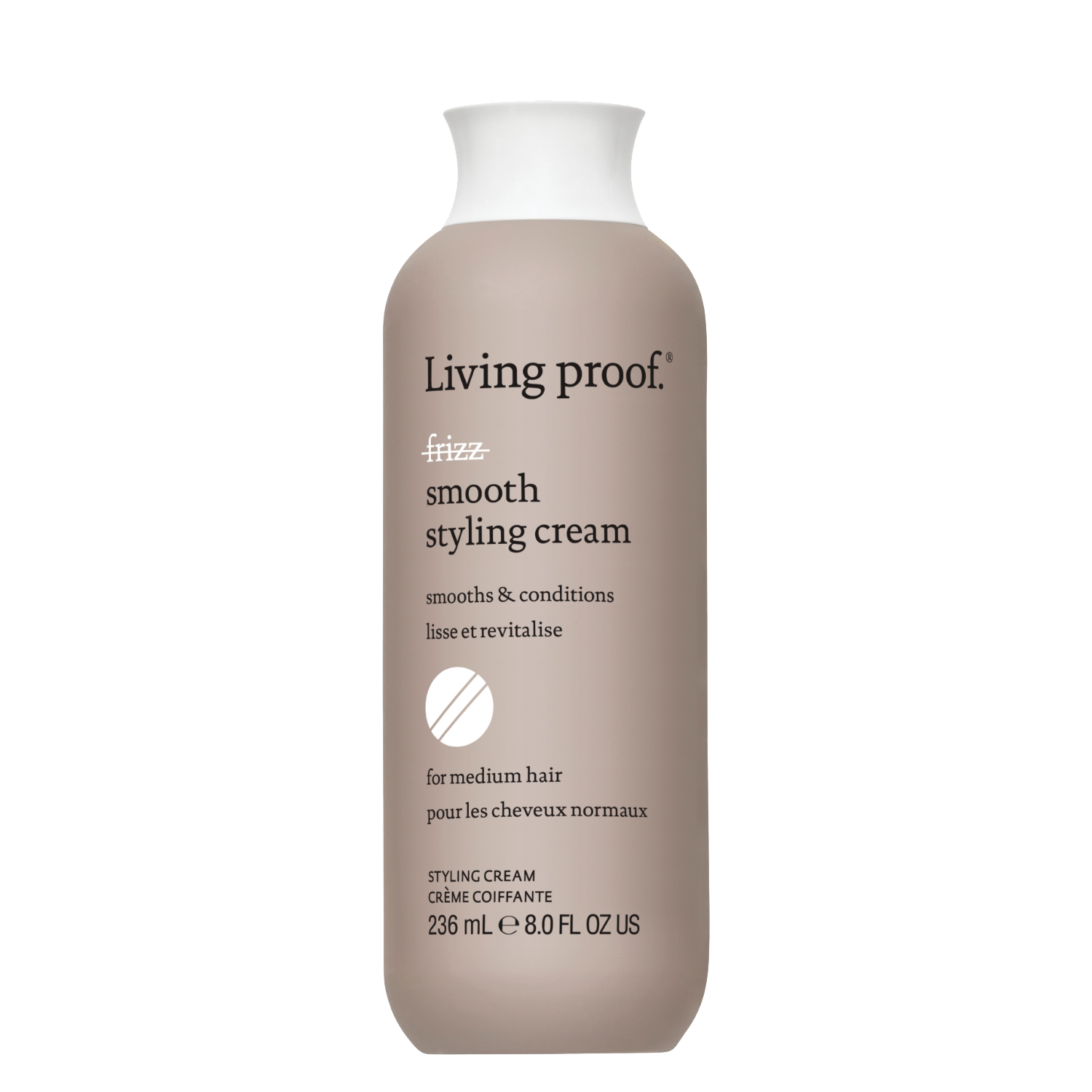 No Frizz Smooth Styling Cream - Crema antifrizz protector térmico 236 ml