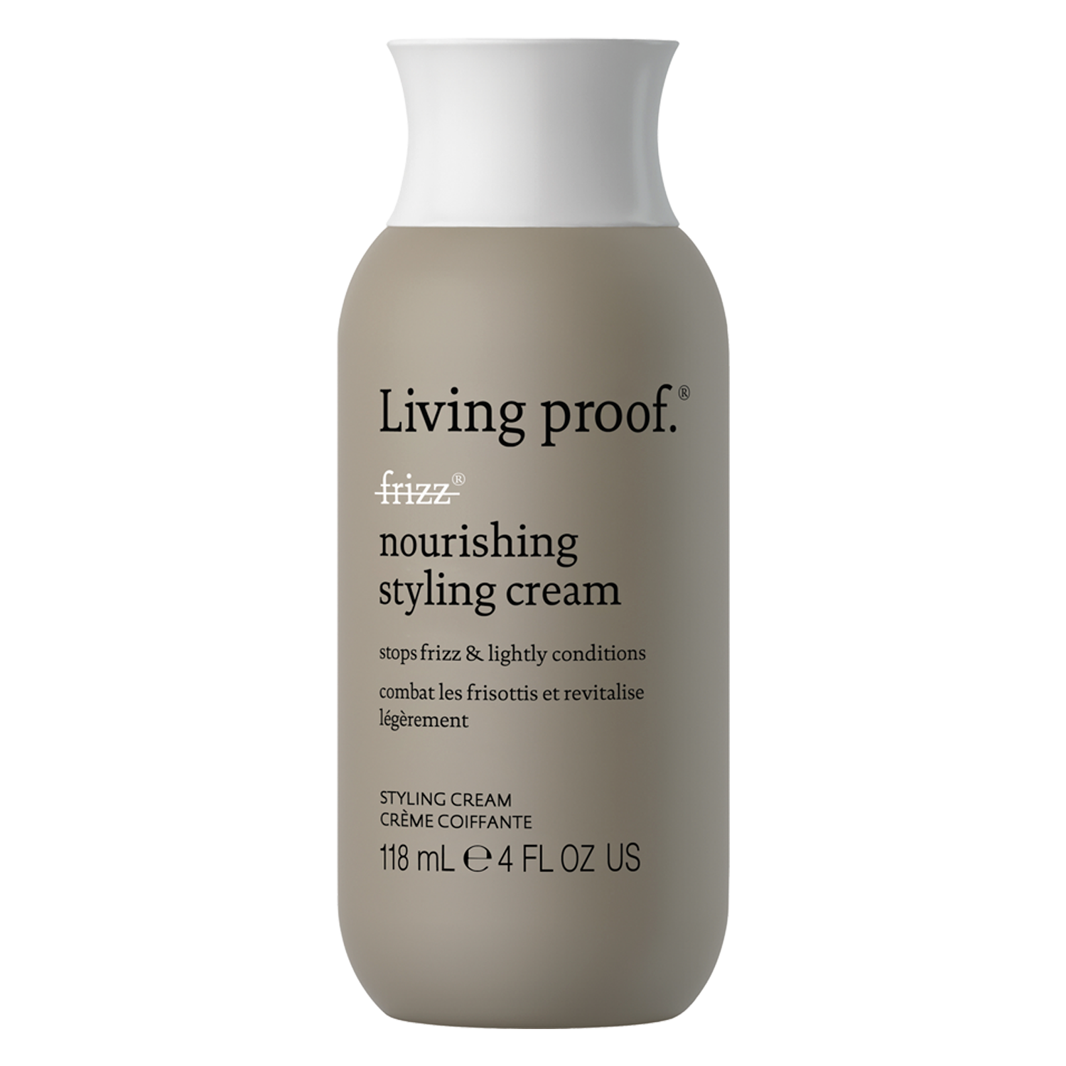 No Frizz Nourishing Stylin Cream Travel - Crema antifrizz protector térmico 118ml