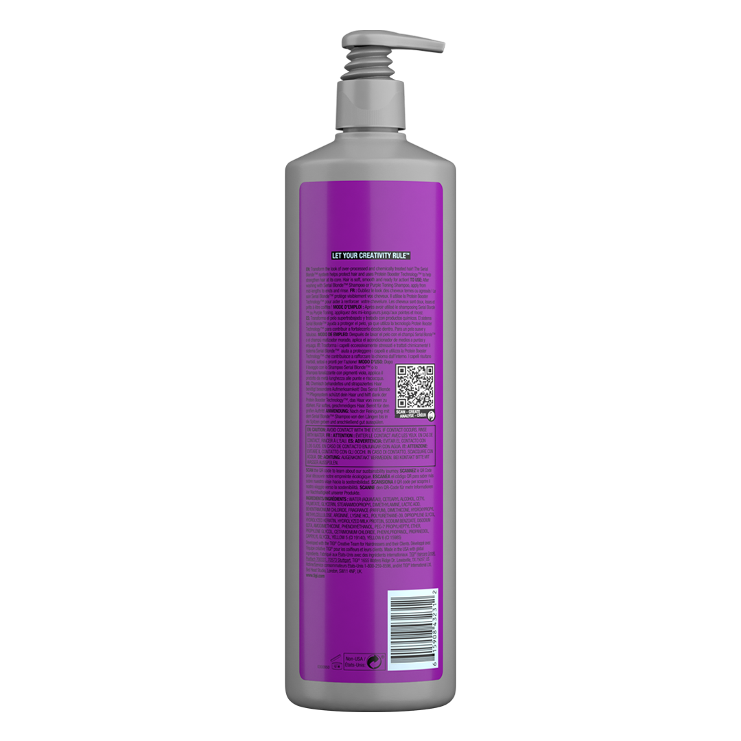 Serial Blonde Acondicionador Reparación pelo rubio 970ml