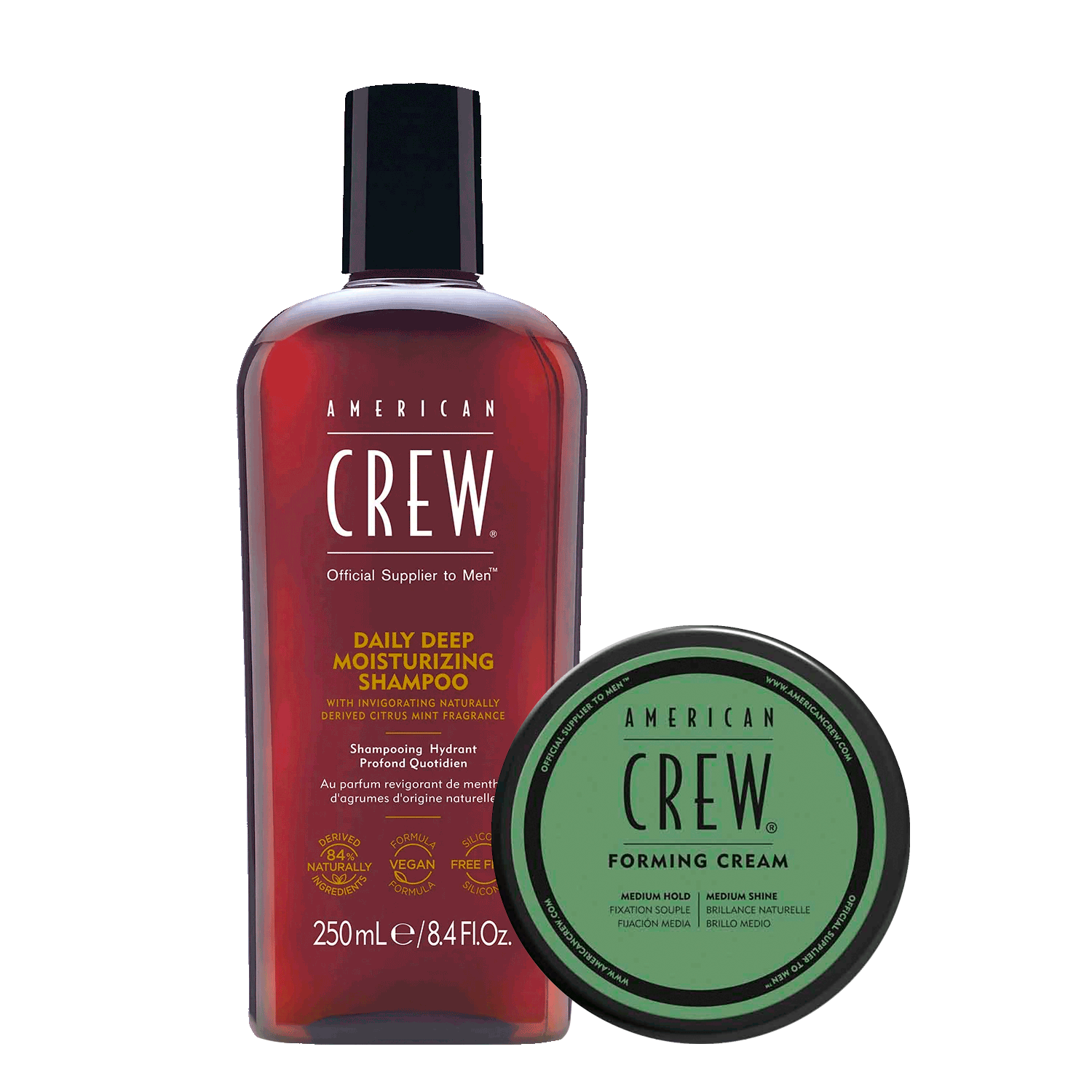 Set Daily Deep Mositurizing Shampoo + Forming Cream