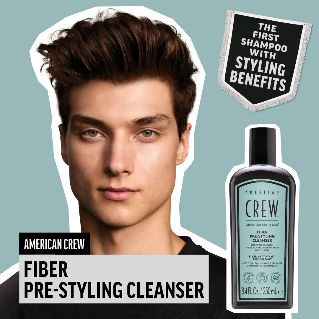 Set Fiber Pre-Styler Shampoo + Pomada