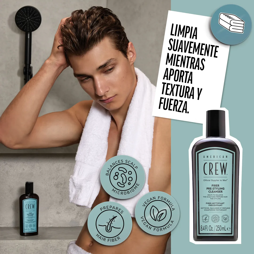 Set Fiber Cream + Pre-Styler Shampoo