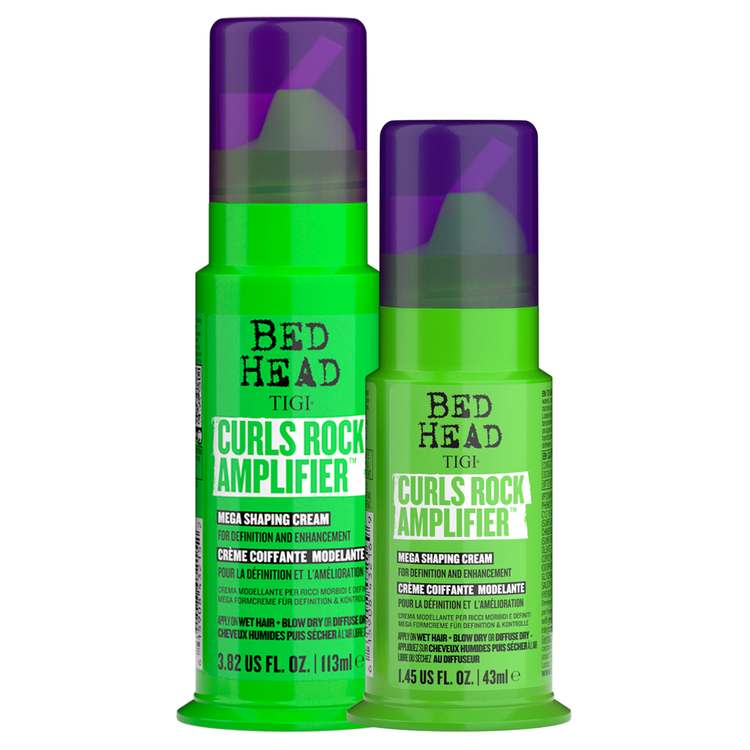 KIT Curl Rock Amplifier Big & Travel - crema rizos