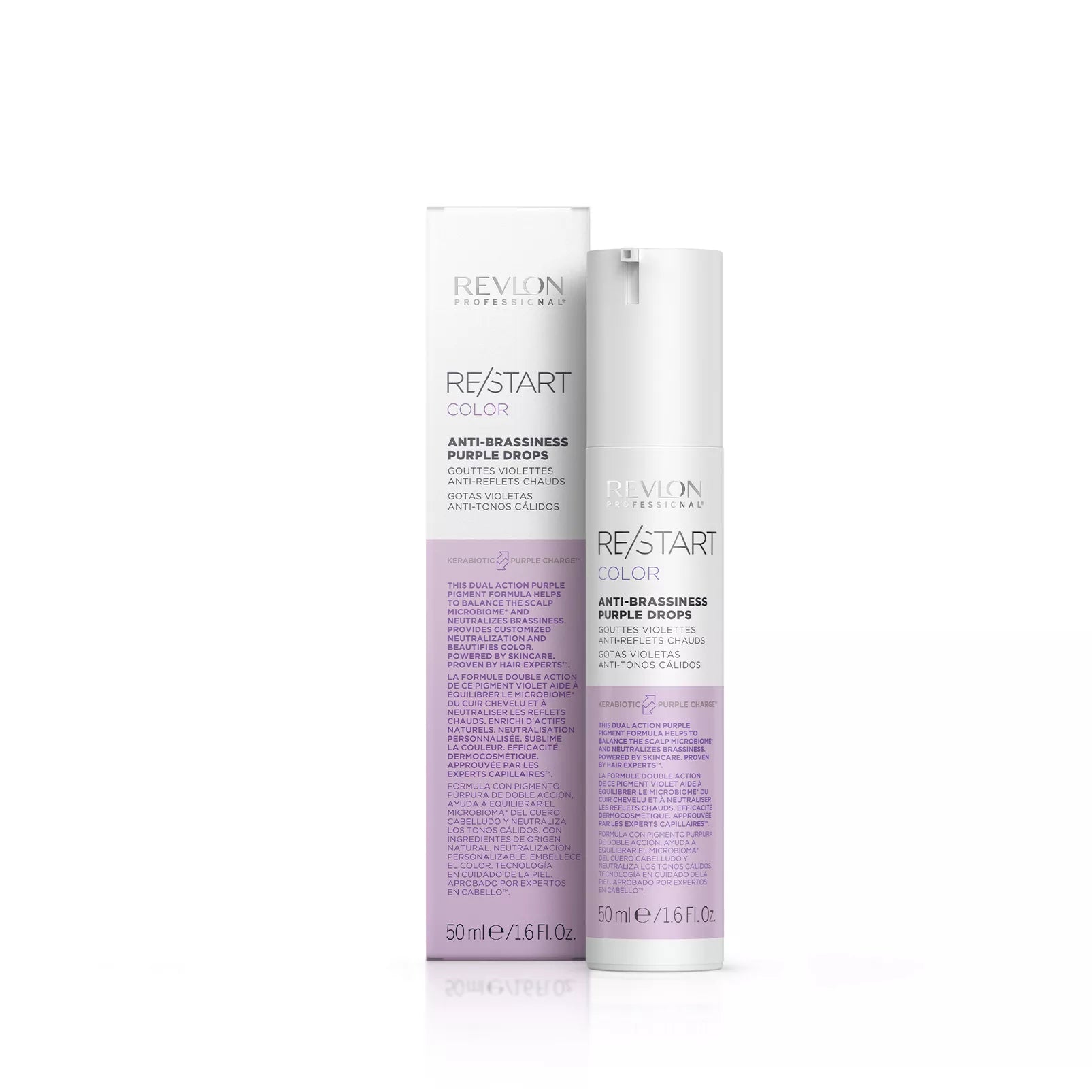 Color Anti-Brassiness Purple Drops - Gotas Violetas anti tonos amarillos 50ml