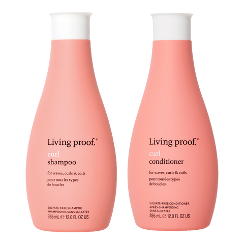 Pack Curl Shampoo y Acondicionador Living Proof 355 ml