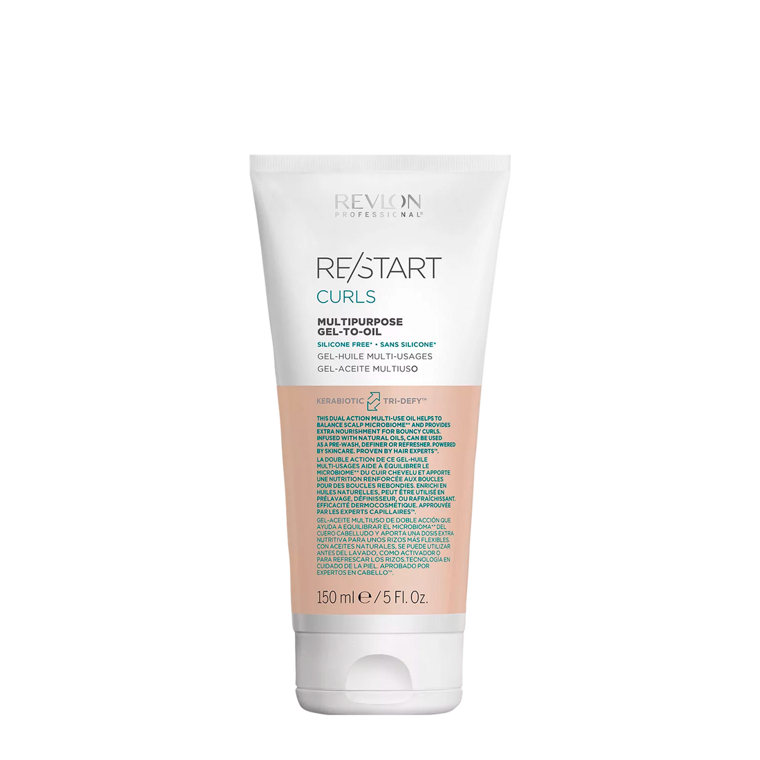 Re/Start Curls Multipurpose Aceite en Gel Multiuso Rizos 150 ml