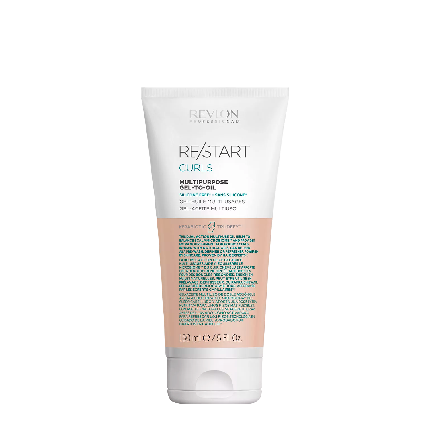 Re/Start Curls Multipurpose Aceite en Gel Multiuso Rizos 150 ml