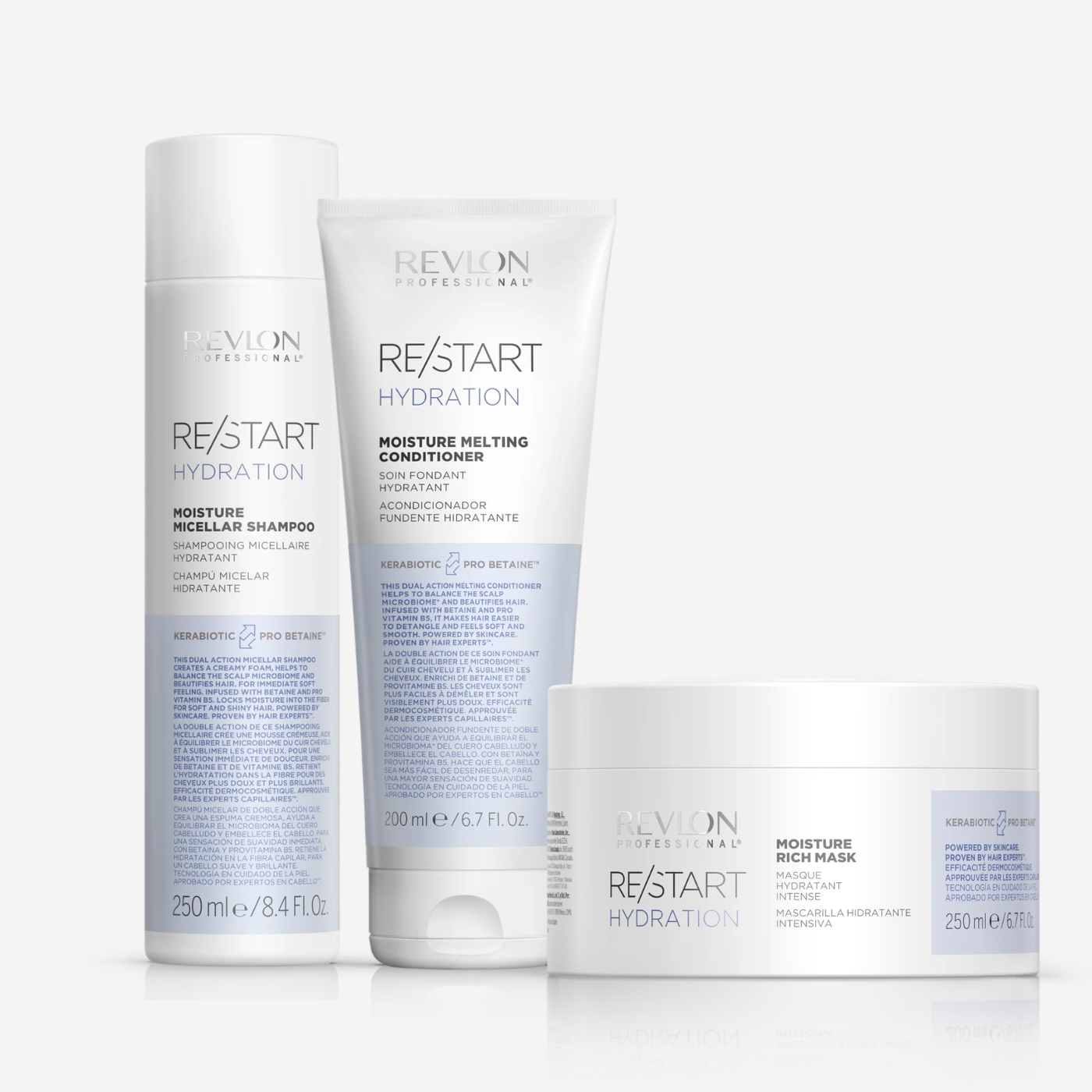 Set 3 pasos Re/start Hydration