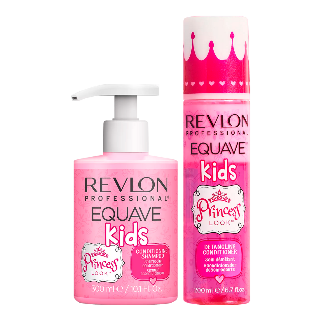 Set Equave Kids Princess Look Shampoo y Acondicionador