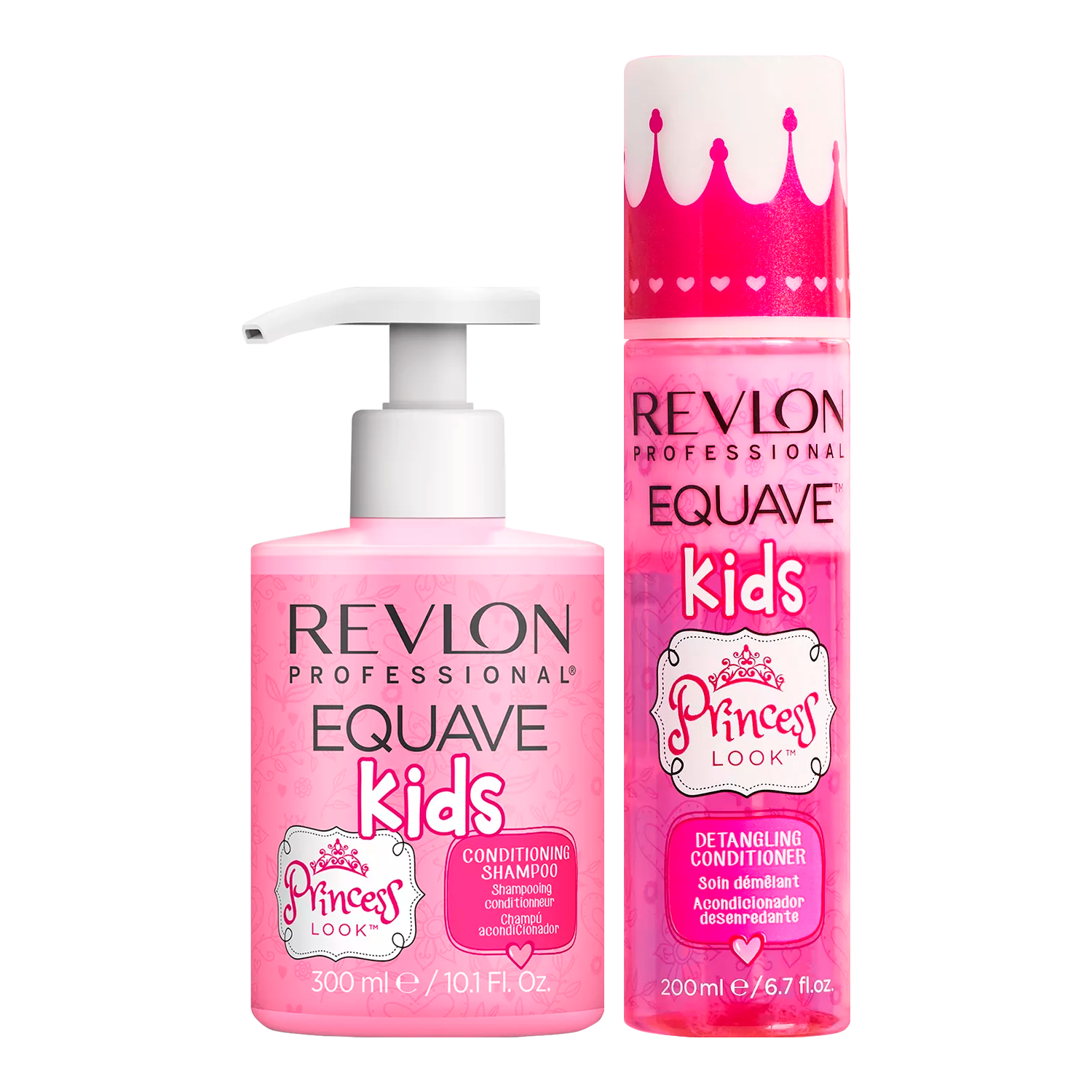 Set Equave Kids Princess Look Shampoo y Acondicionador