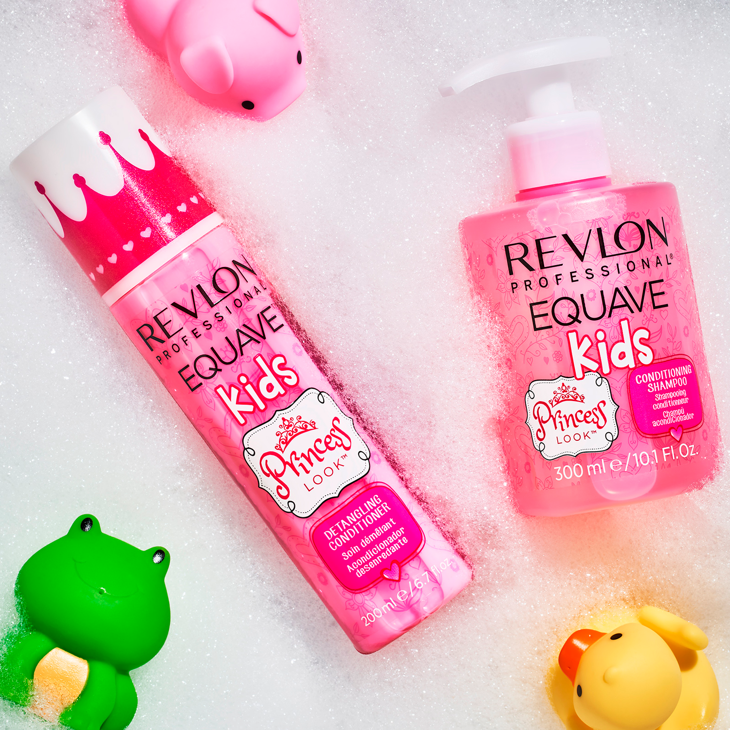 Set Equave Kids Princess Look Shampoo y Acondicionador