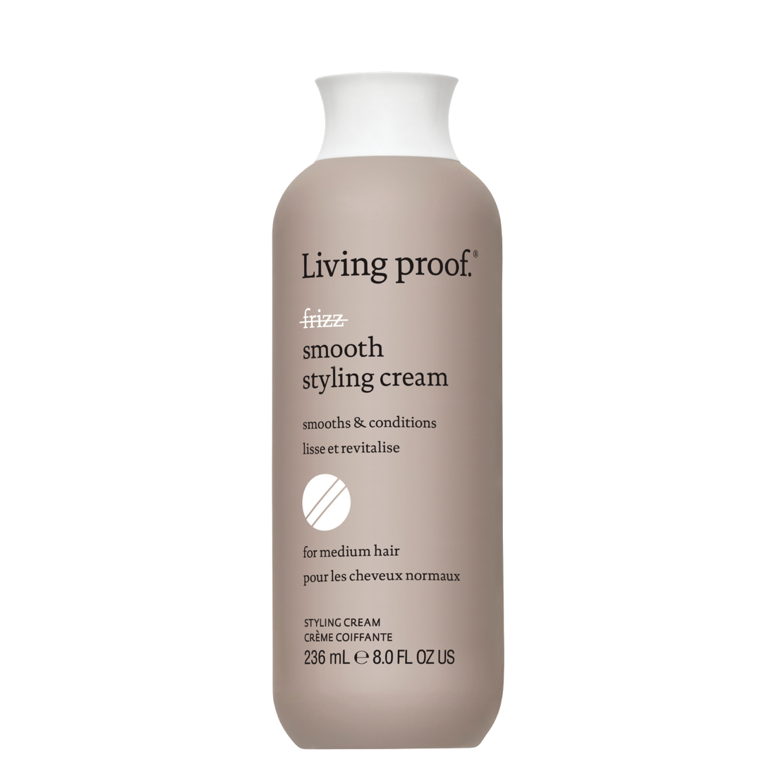 No Frizz Smooth Styling Cream - Crema antifrizz protector térmico 236 ml