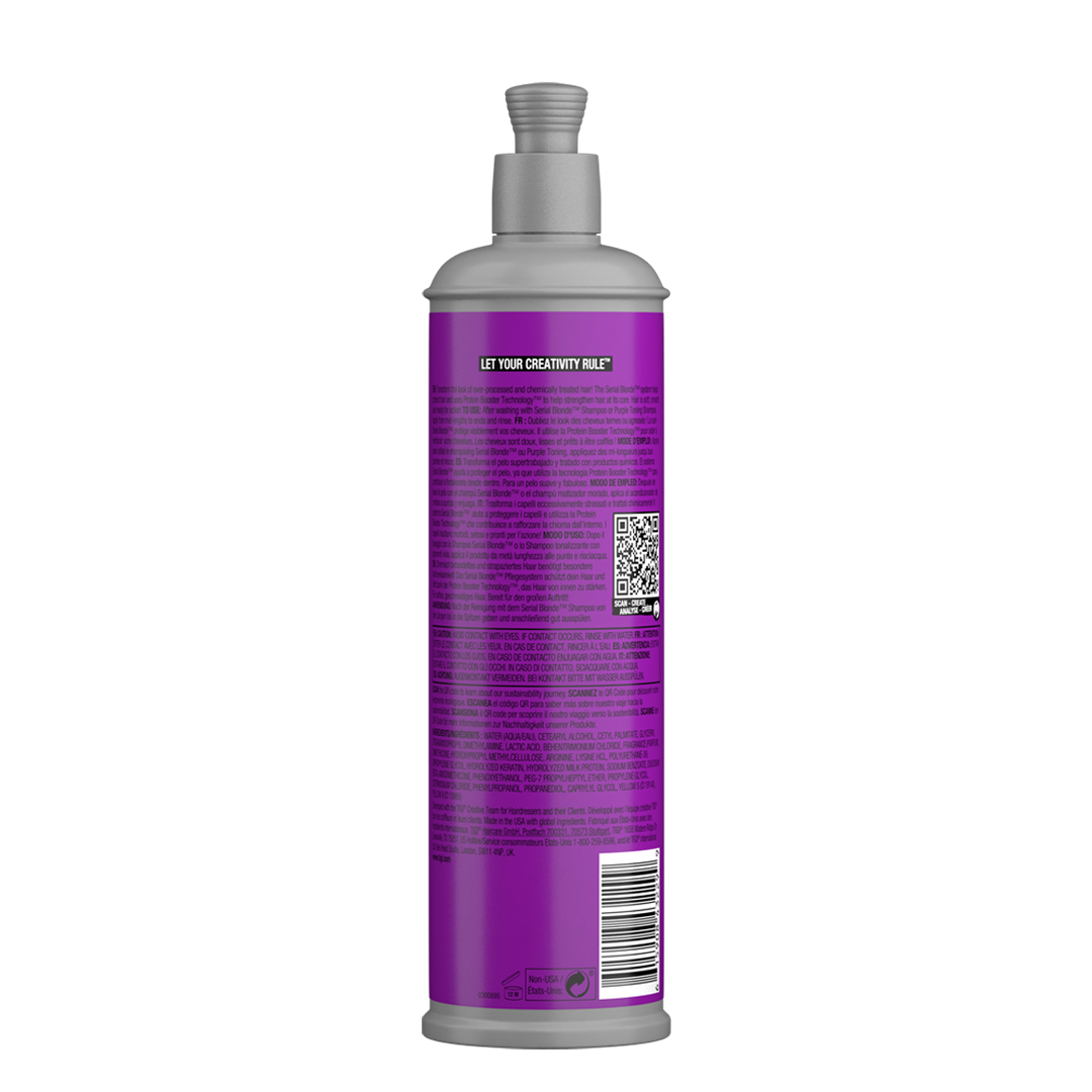 Serial Blonde Acondicionador Reparación pelo rubio 400ml