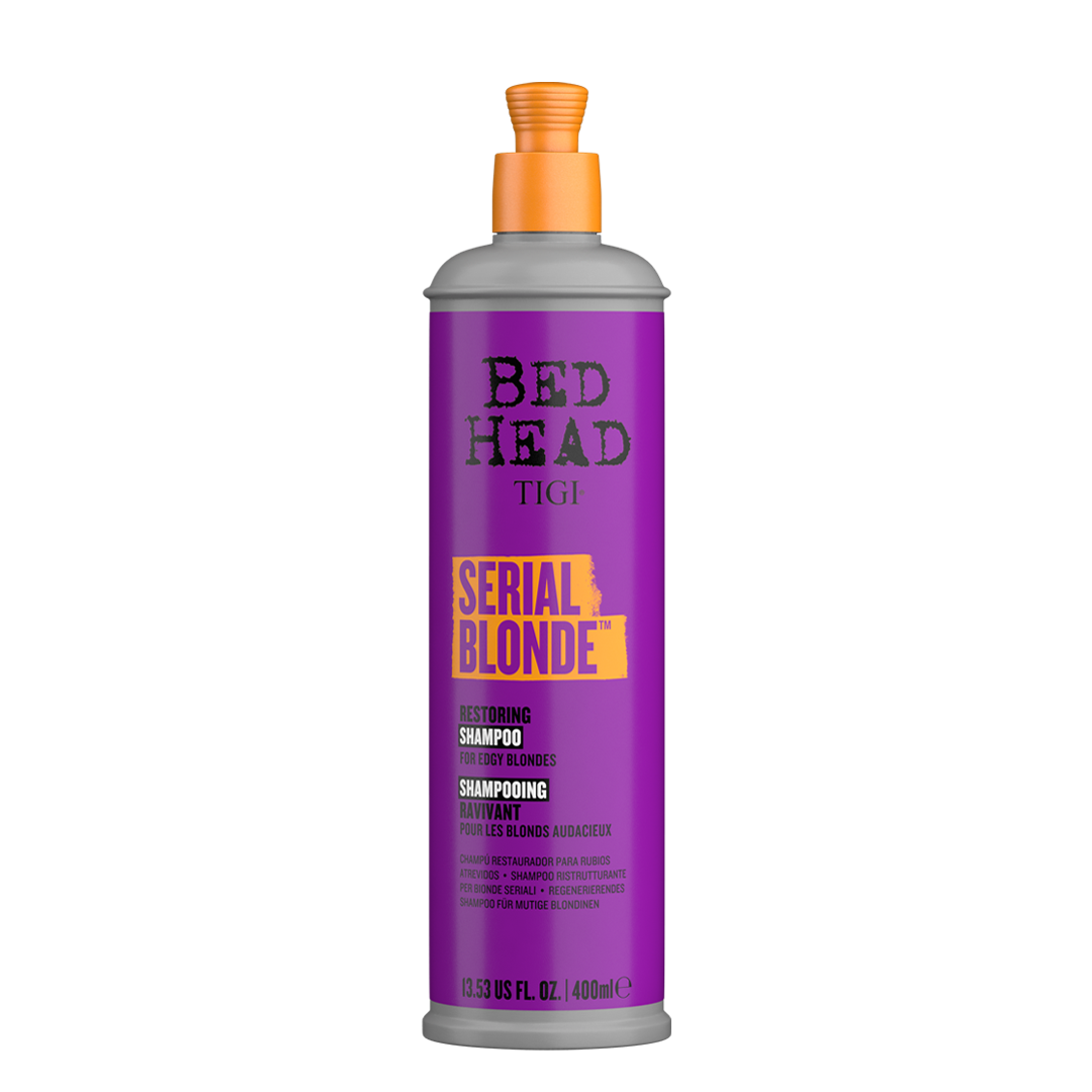 Serial Blonde Shampoo restaura pelo rubio 400ml