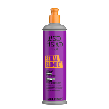 Serial Blonde Shampoo restaura pelo rubio 400ml