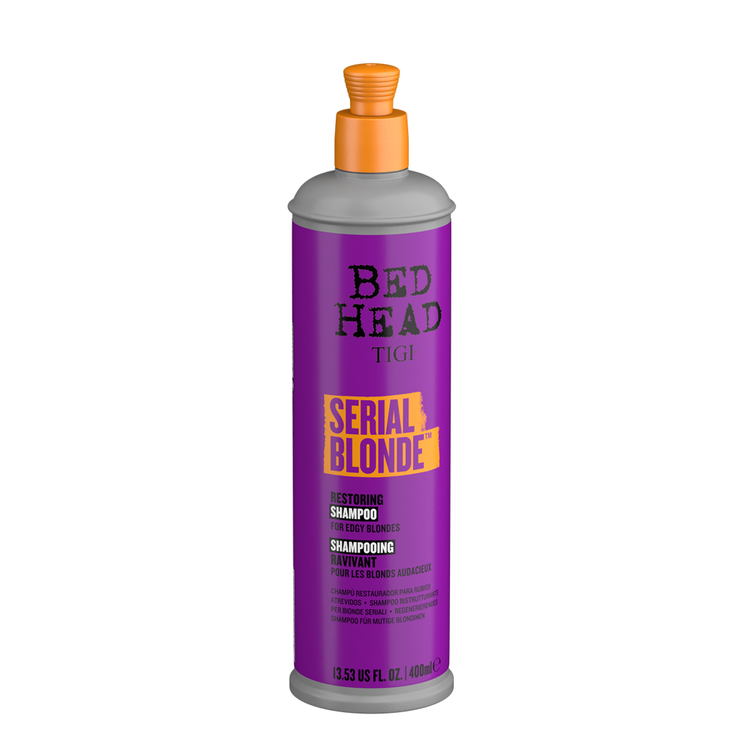 Serial Blonde Shampoo restaura pelo rubio 400ml