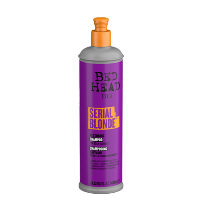 Serial Blonde Shampoo restaura pelo rubio 400ml