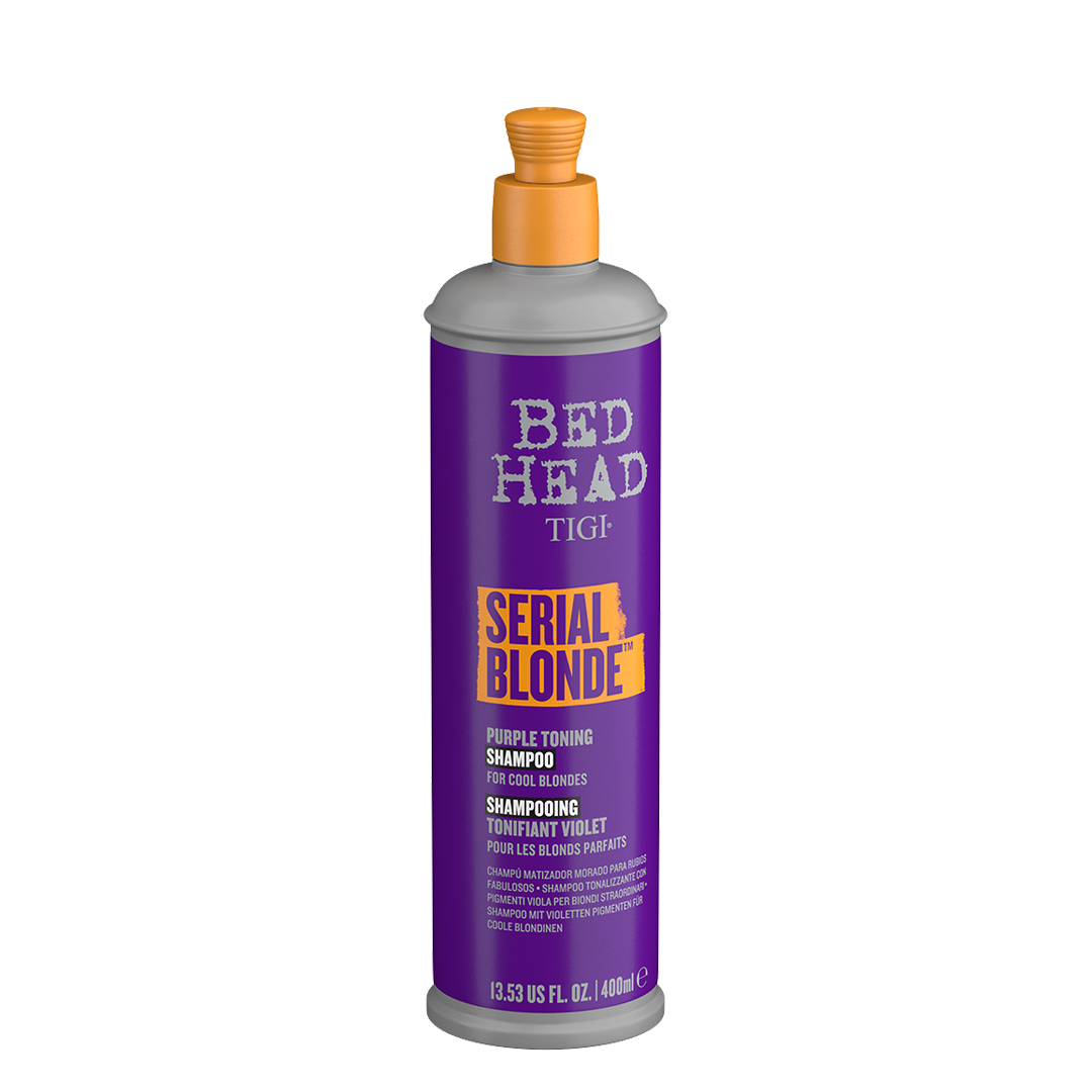 Serial Blonde Purple Toning Shampoo matizador morado 400ml