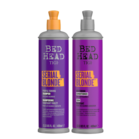 Pack Serial Purple Bed Head - Matizador Morado de Rubios 400ml