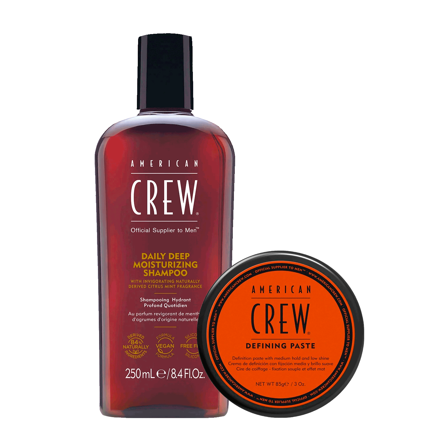 Set Daily Deep Mositurizing Shampoo + Defining Paste