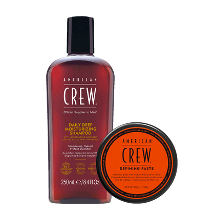 Set Daily Deep Mositurizing Shampoo + Defining Paste