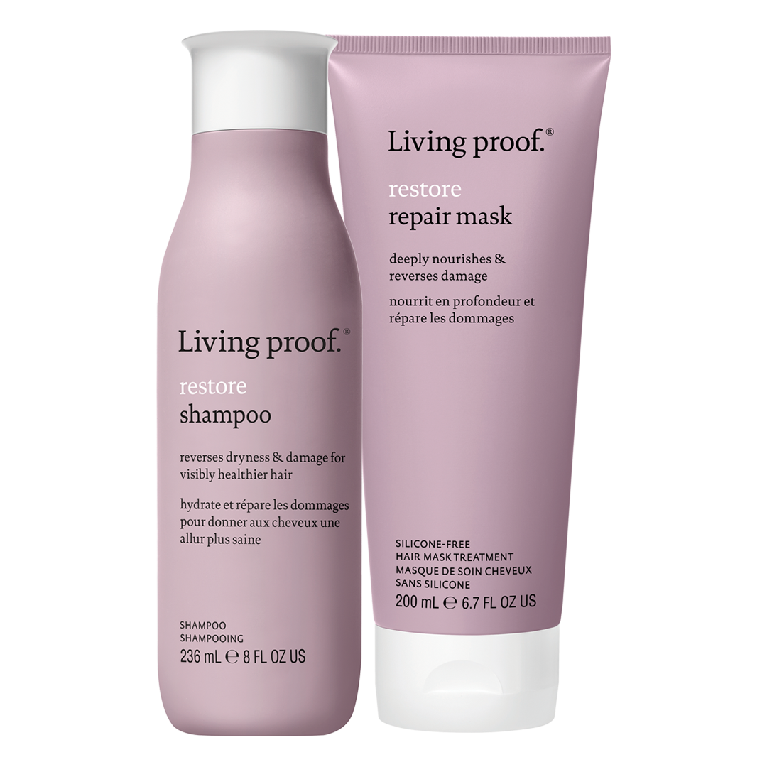 Set Shampoo y Mascara Restore - Living Proof