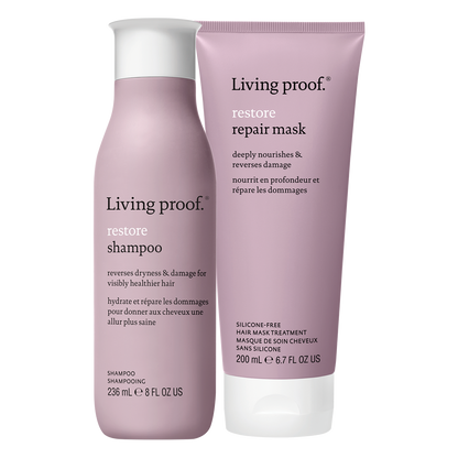 Set Shampoo y Mascara Restore - Living Proof