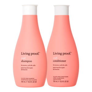 Set Curl Shampoo y Acondicionador Living Proof 355 ml