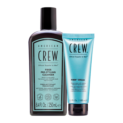 Set Fiber Cream + Pre-Styler Shampoo