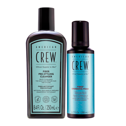 Set Fiber Foam + Pre-Styler Shampoo