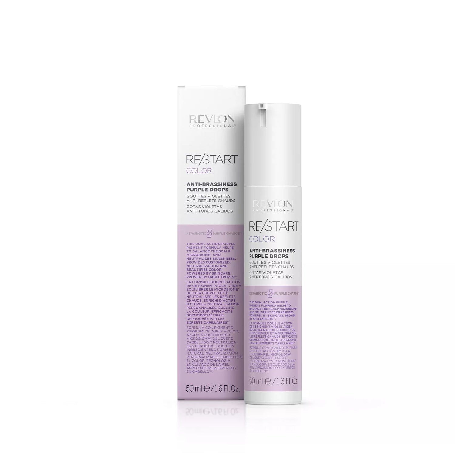 Color Anti-Brassiness Purple Drops - Gotas Violetas anti tonos amarillos 50ml