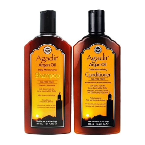 Set Shampoo y Acondicionador Argán Oil - Hidratación