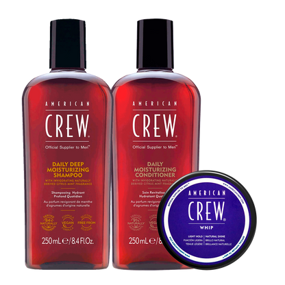 Set Shampoo, acondicionador y Whip