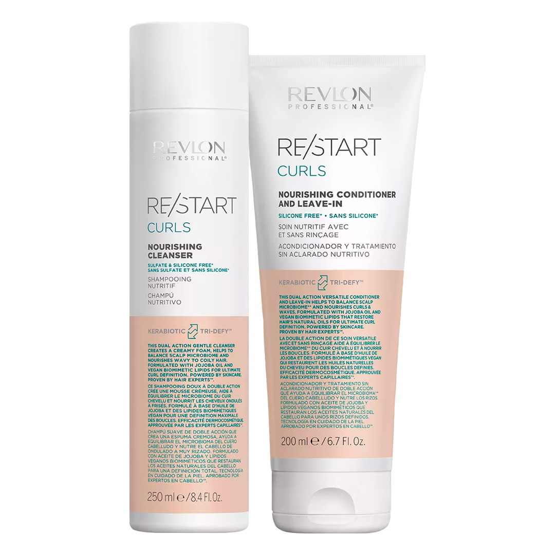 Set Shampoo y Acondicionador Curls de Re/Start