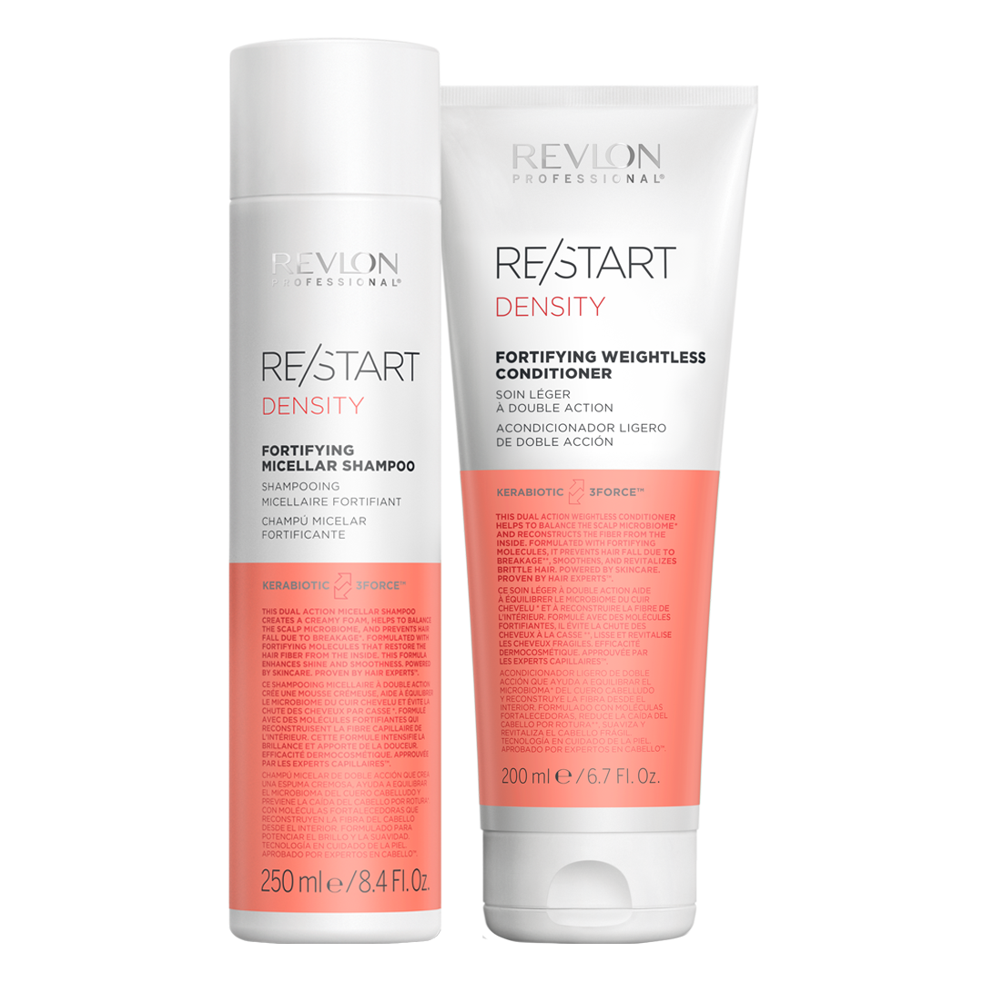 Set Shampoo y Acondicionador Density de Re/Start