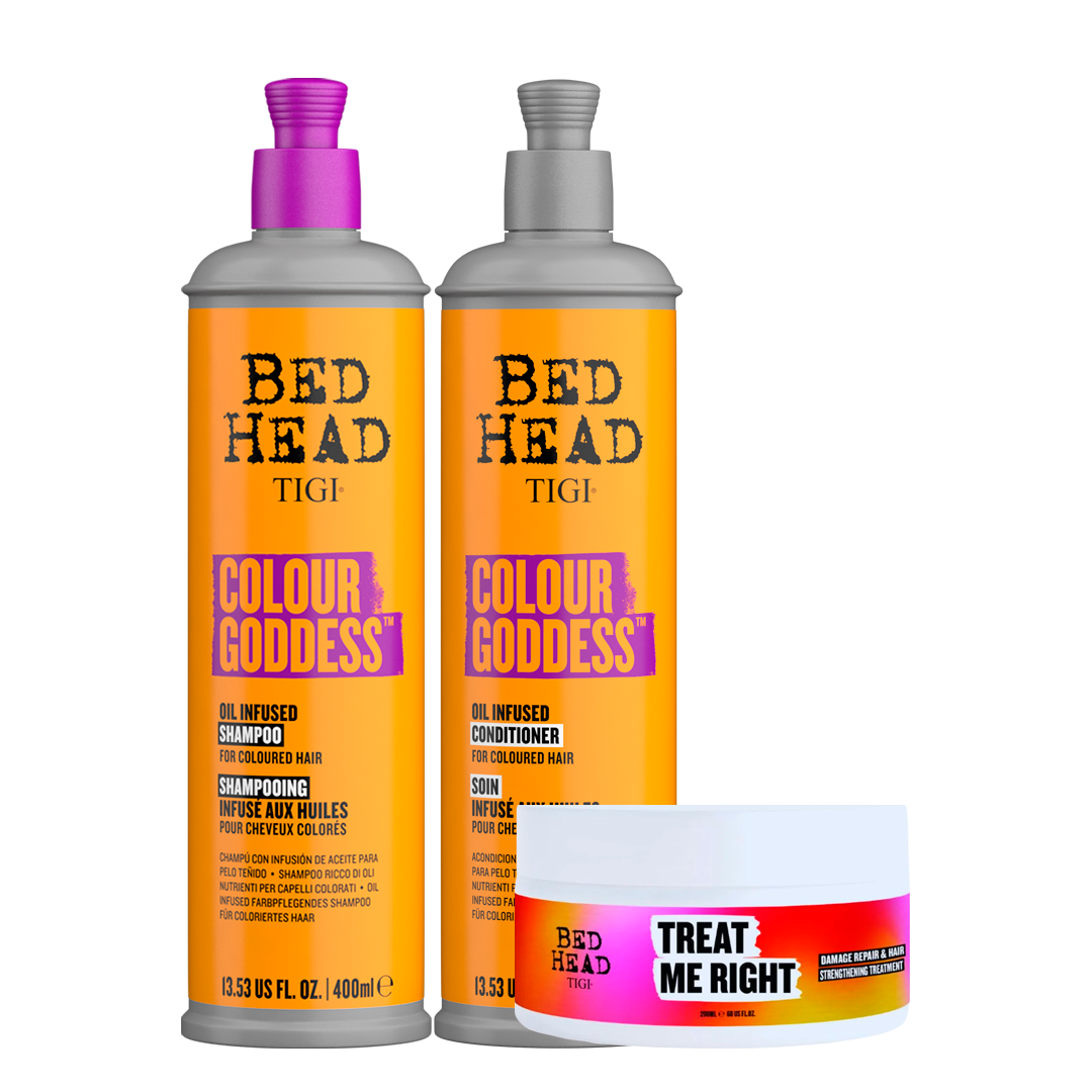 Set Colour Goddess + Tratamiento Treat Me Right para pelo tenido