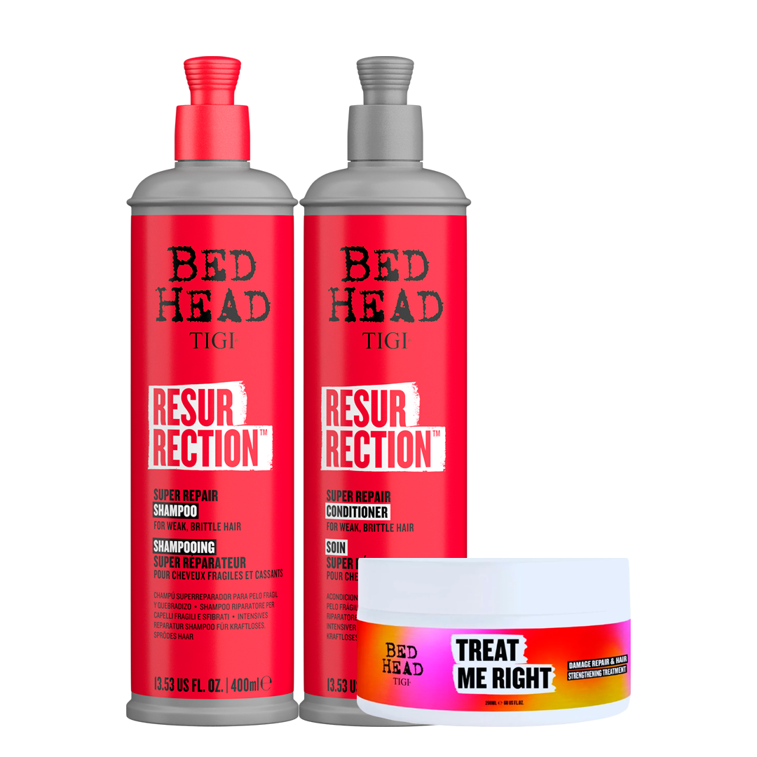 Set Resurrection + Tratamiento Treat Me Right para cabello dañado