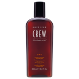 3 in 1 American Crew - shampoo, acondicionador y body wash 250ml